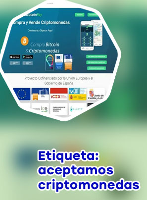 Aceptamos pagos con criptomonedas