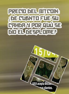 Caida precio bitcoin