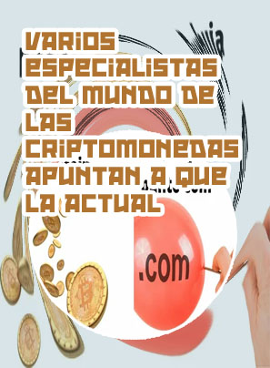 Las criptomonedas son una burbuja